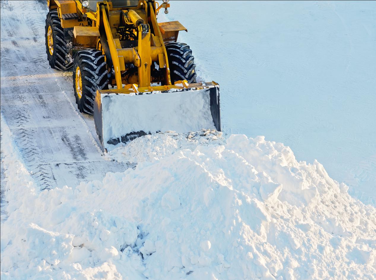 Commercial snow removal services in Battle Creek, MI